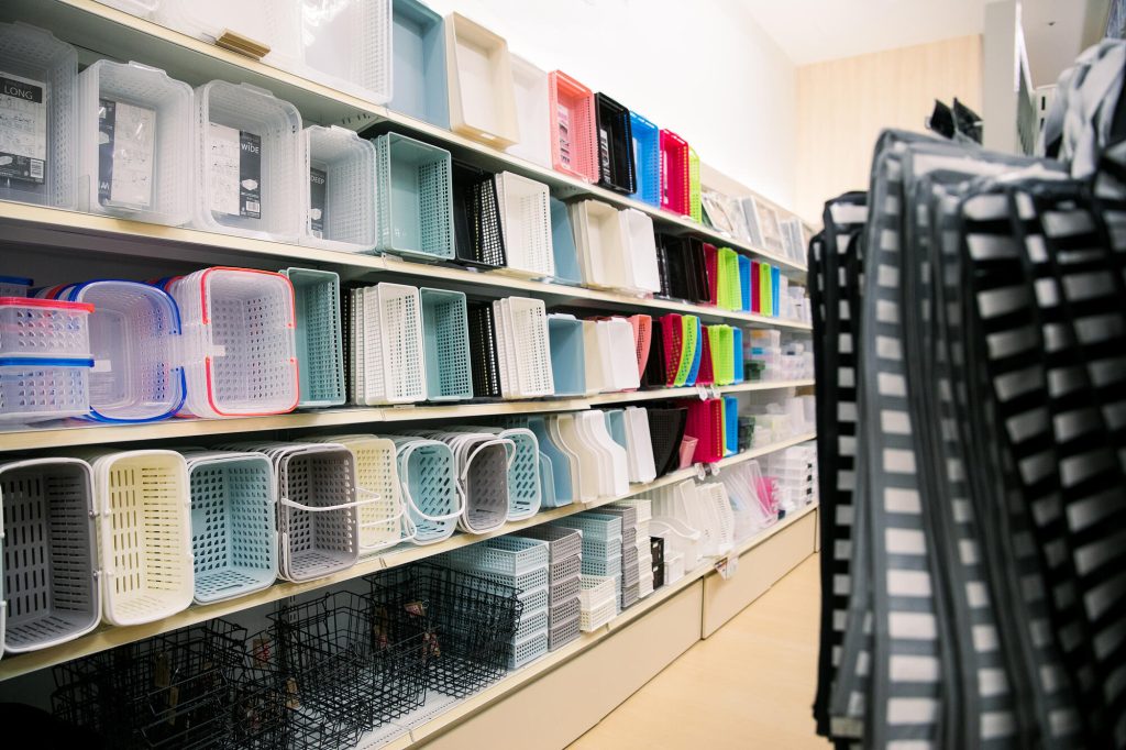 收納用品要計畫性採購、不衝動購物