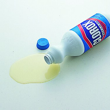 調味料與洗劑不易造成變色的試驗