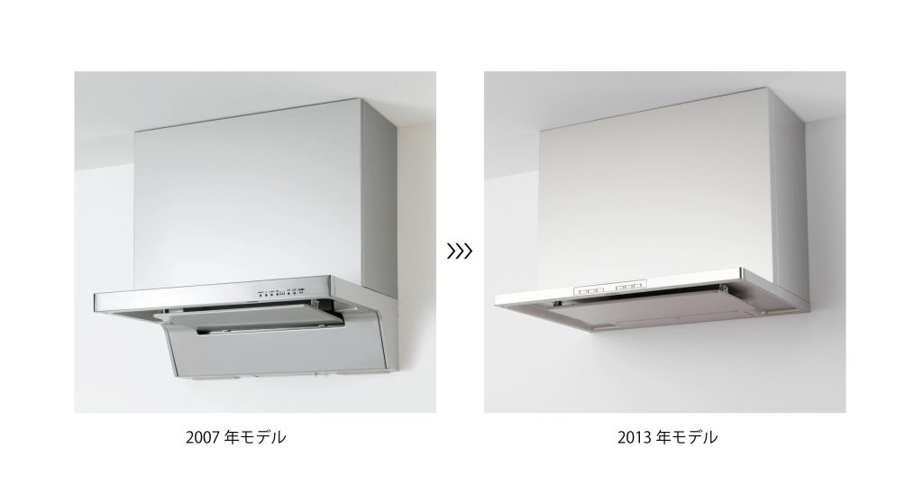 2013 年款與初代的外觀比較
