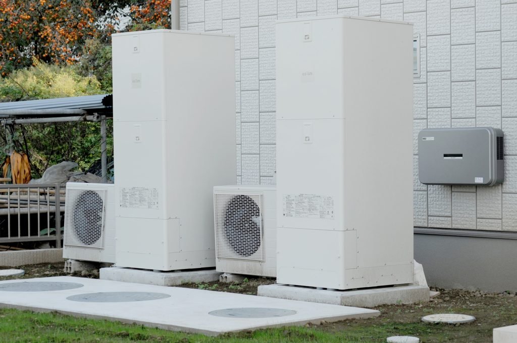 住宅用熱泵熱水器的儲熱水桶機組